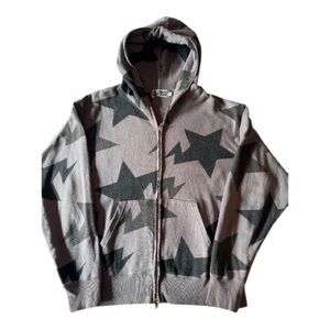 A Bathing Ape BapeSta Pattern Relaxed Fit Full Zip Hoody